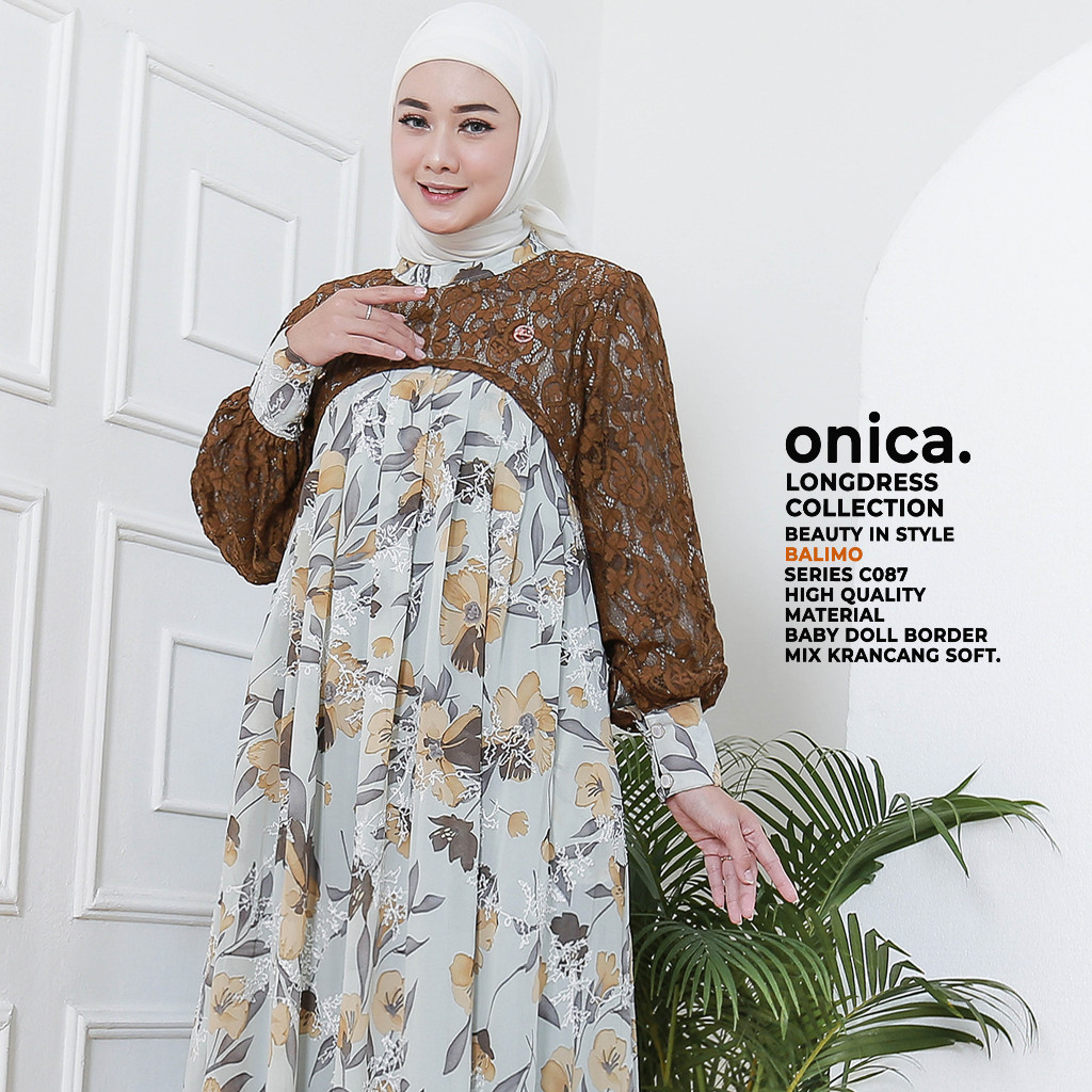 ONICA LONGDRESS MUSLIM (BALIMO SERIES)