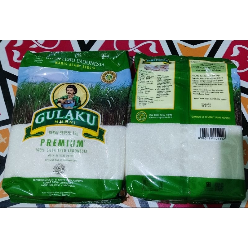 

Gula pasir Gulaku 1 kg