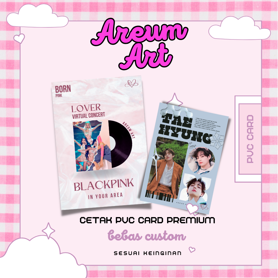 

Cetak PVC CARD custom / NAME TAG / Photocard