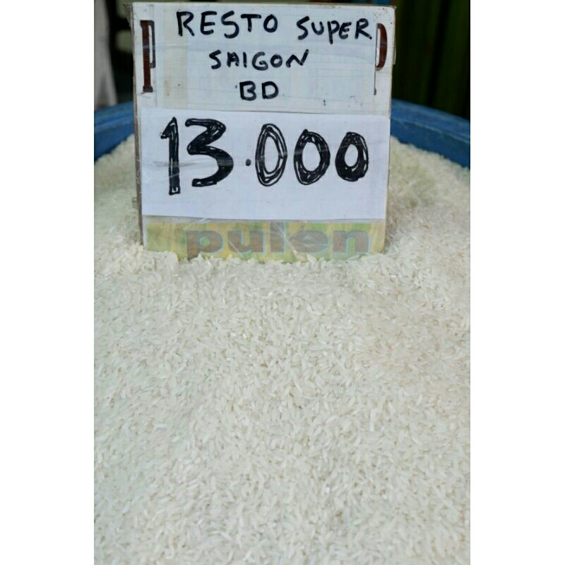 

Beras Ramos Bandung, Saigon (13000) PER LITER