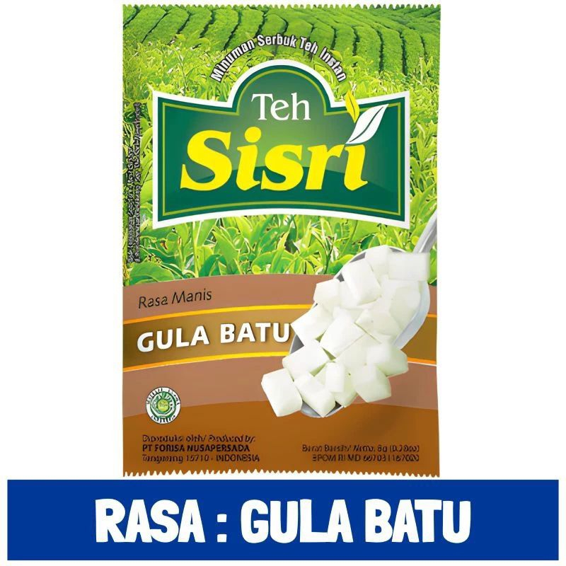 

Teh sisri 1 renteng [ rasa gula batu/melati]