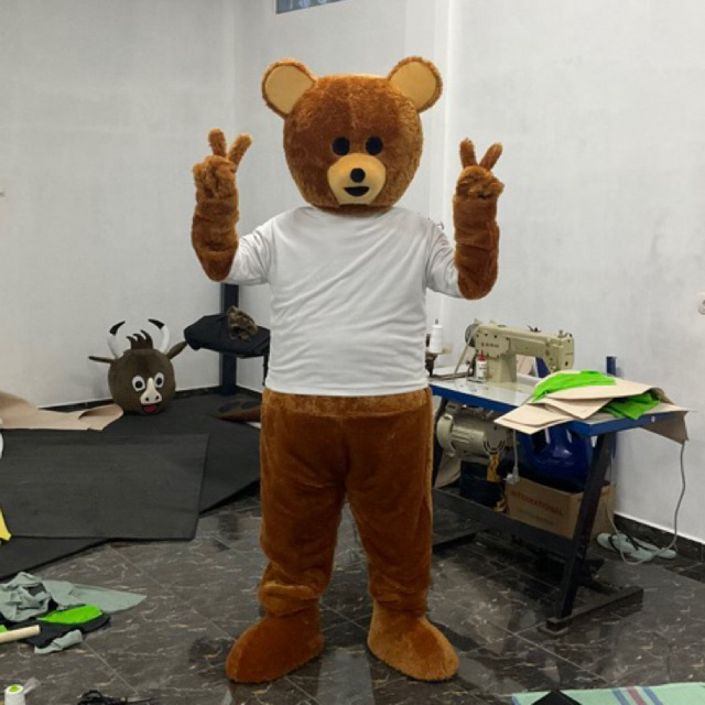 Kostum Badut Teddy Bear