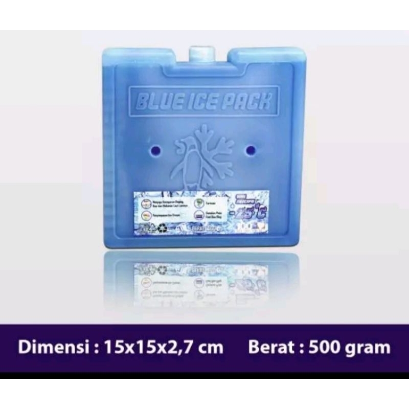 Blue Ice Pack Kotak 15x15x2.7 CM