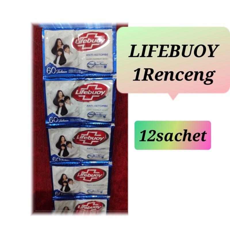 SHAMPOO LIFEBUOY 12 SACHET