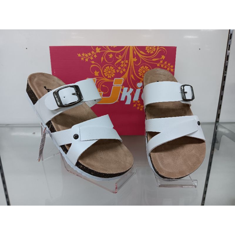 RMY - SANDAL ANAK WANOTA EMILY 02 PUTIH JJ KIDS  PRH-08178737 PTH