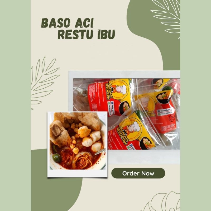 

Makanan Kuah Instan Baci / Makanan Saji Bakso Aci Enak Asli Bogor / Makanan Instan Baci Ayam Suwir