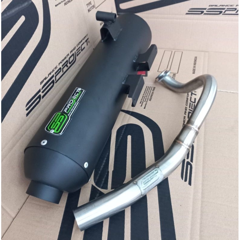 Knalpot copy cms ss project vario 125&150 led old