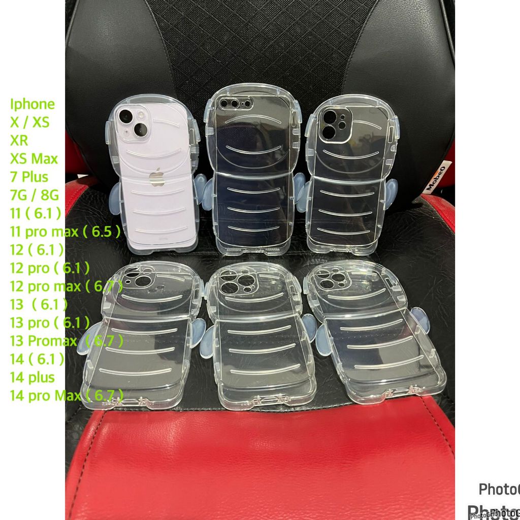Case bening boneka IPhone X XS XS MAX 11 11PRO MAX 12 12 PRO 12 PRO MAX 13 13 PRO 13 PRO MAX 14 14 P