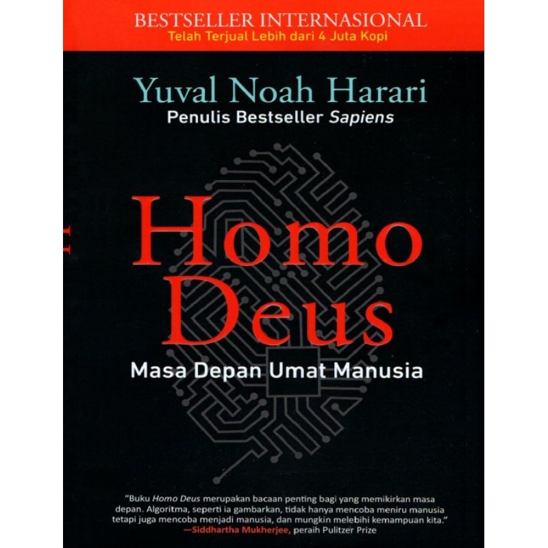 

Buku HOMO DEUS masa depan untuk manusia BY YUVAL NOAH HARARI