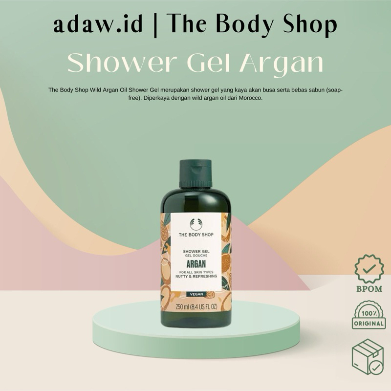 The Body Shop Original - Shower Gel Argan 250ml