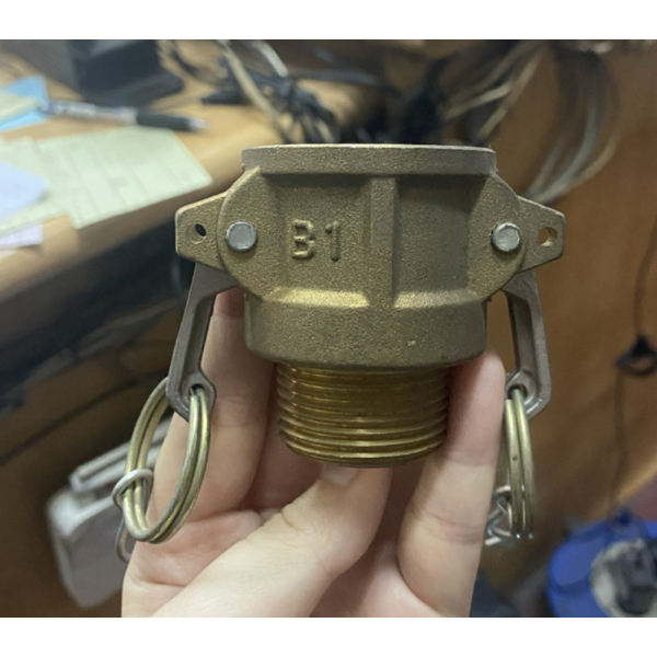 

Camlock type B 1 / bahan Kuningan Brass joint coupler Berkualitas