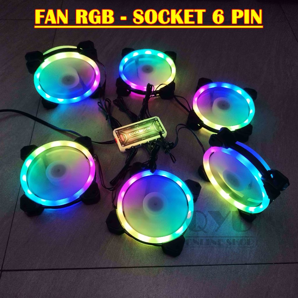 Fan Casing 12cm RGB 6 pin / Fan Case RGB / Fan RGB