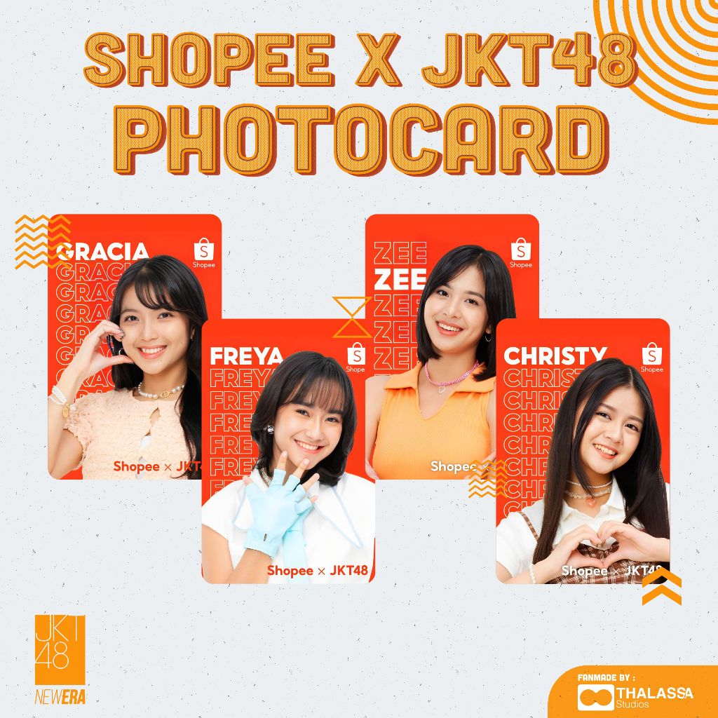 Photocard Shopee x JKT48 Special Edition PC Photopack Selca Unofficial Fanmade - SATUAN