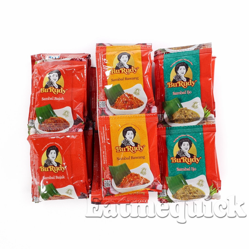 

Bu Rudy Sambal Bawang Terasi Ijo Sachet Isi 10 Oleh Oleh Khas Bu Rudi Surabaya