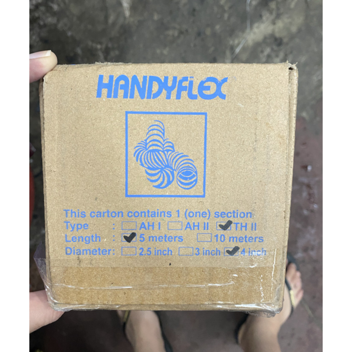 

Flexible duct hose Terpal TH-II / TH2 Handyflex 4 Berkualitas