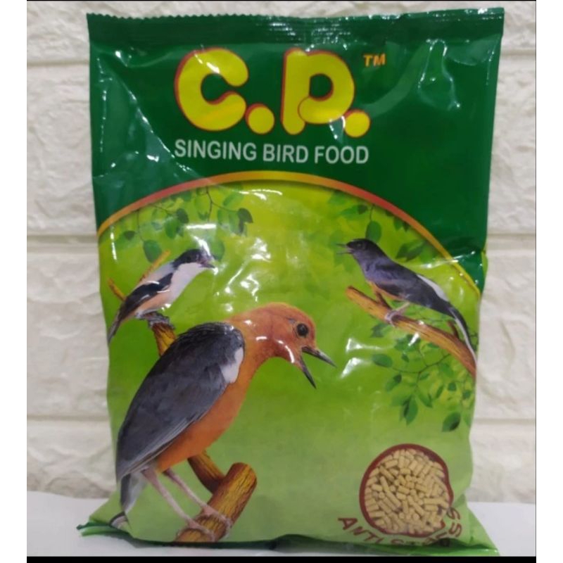 C.P SINGING BIRD FOOD VOER CP 400GRAM makanan burung