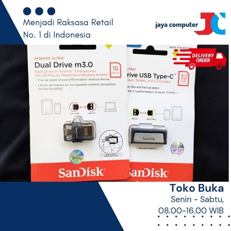 Flashdisk OTG Type C/ Micro