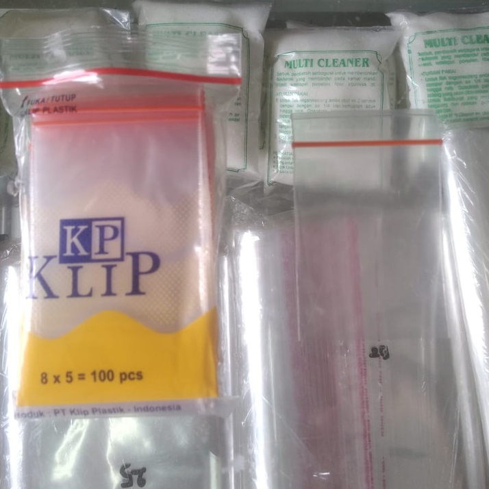 

PLASTIK KLIP BENING 8 x 5 CM I 1 PACK ISI 100 BUAH