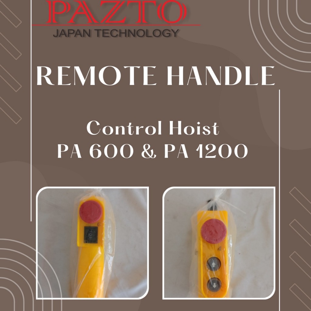 Remote Handle Control Hoist PA 600 - 1200Emergency Stop Original