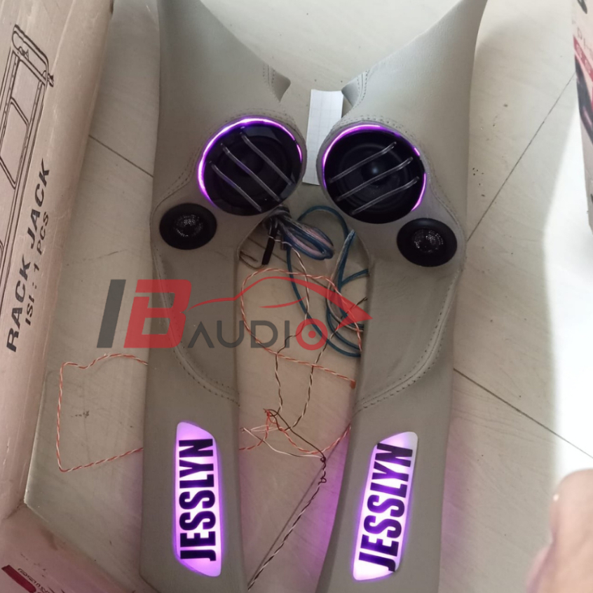 Garnish Cover Tiang Pilar A Kaca Depan Speaker Mobil 3 Way Toyota Agya Calya Daihatsu Ayla Sigra GR 