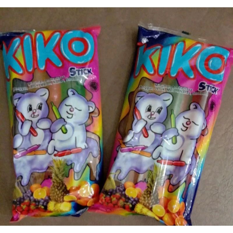 

KIKO ENAK TAU // KIKO ICE STIK //1 BAG 10 STIK RASA BUAH 50 ML x 10