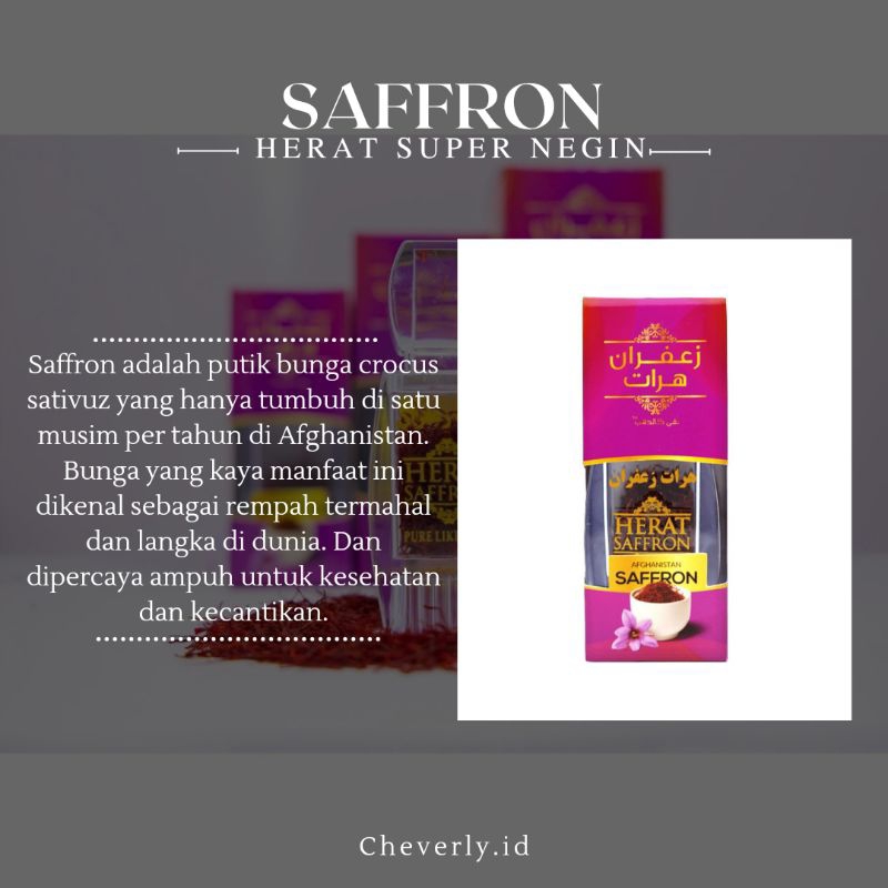 

Saffron Herat Super Negin - 1 gram