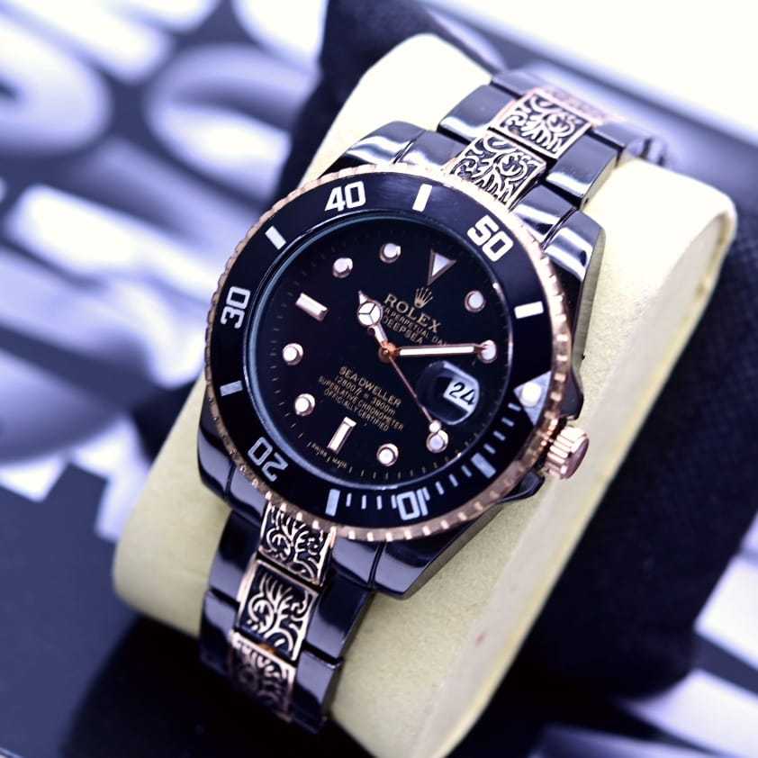 COD JAM TANGAN FASHION PRIA WANITA ROLEK BATIK TANGGAL AKTIF TERBARU TERLARIS