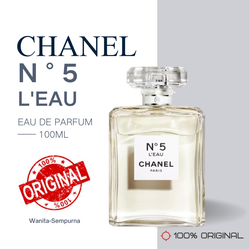 [✅100% Original] CHANEL No5 L'EAU Eau De Parfum PARIS ORIGINAL IMPORT N°5 EDP No5 N5 No.5 Perfume -1