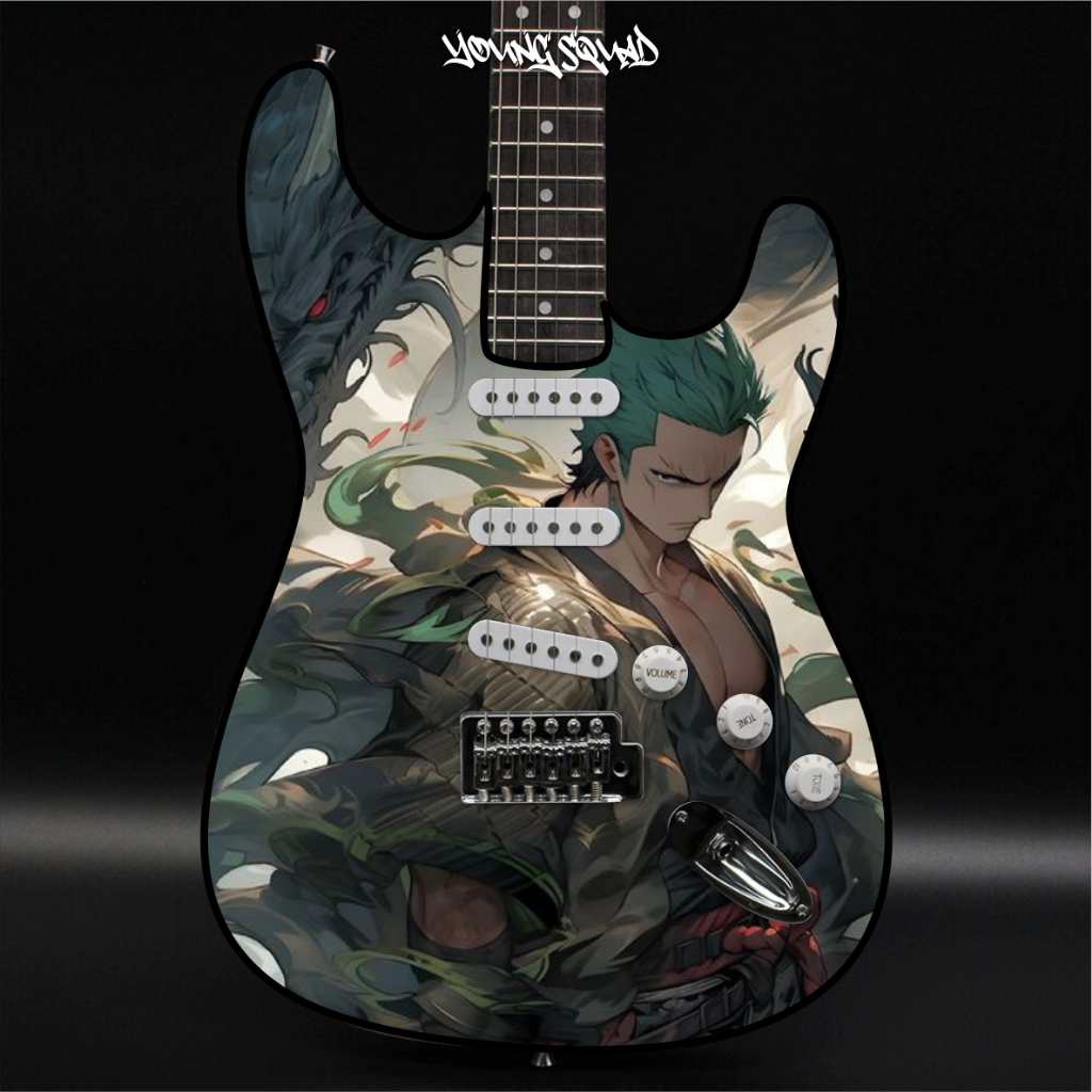 Sticker Aesthetic Sticker GITAR ELEKTRIK // AESTHETIC CASE Garskin Gitar Custom 113