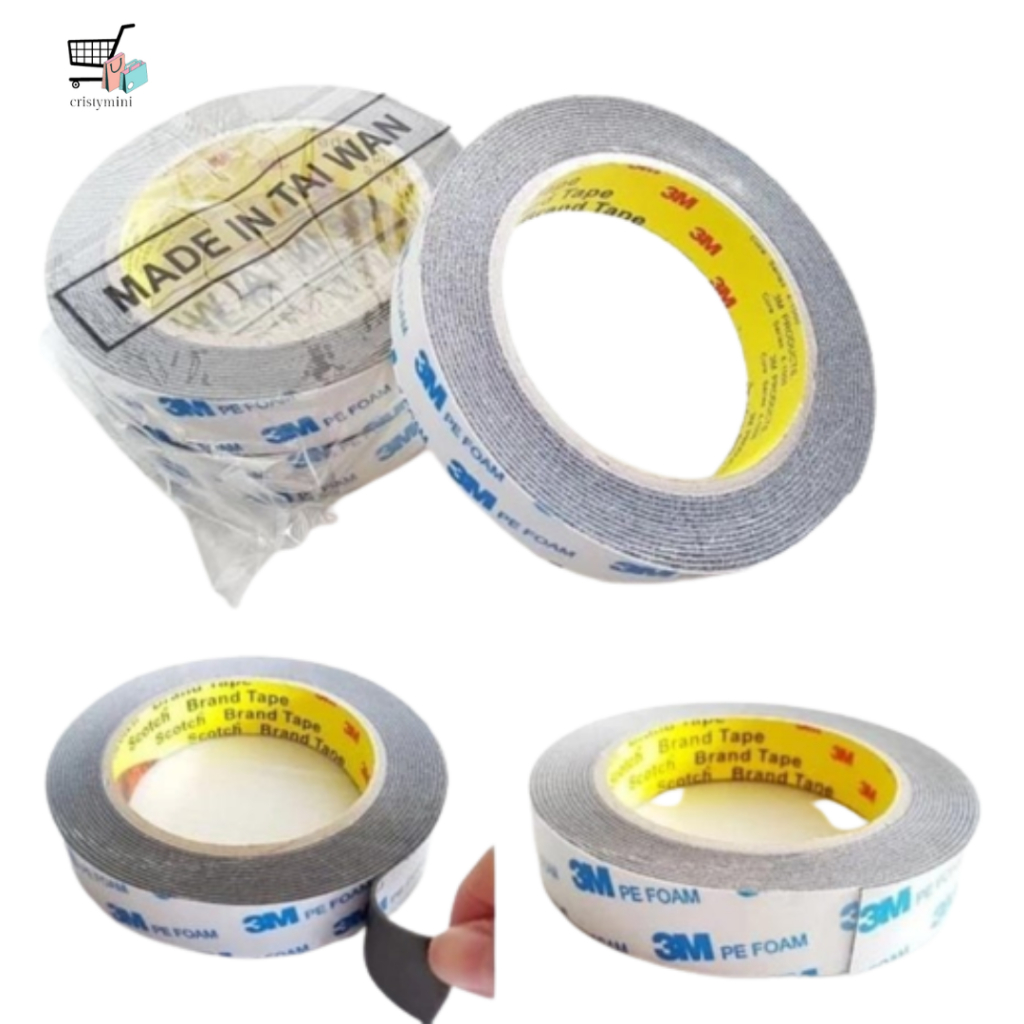 

DISKON❗❗ DOUBLE TAPE 3M SOLASI BOLAK - BALIK / Solasi Foam Spons /DOUBLE TAPE BOLAK BALIK PUTIH FOAM TAIWAN ORI DOBEL TAPE / Perekat Bolak - Balik Kuat Serbaguna / Lakban Busa / Perekat Solasi DoubleTape / Mobil Motor Rumah