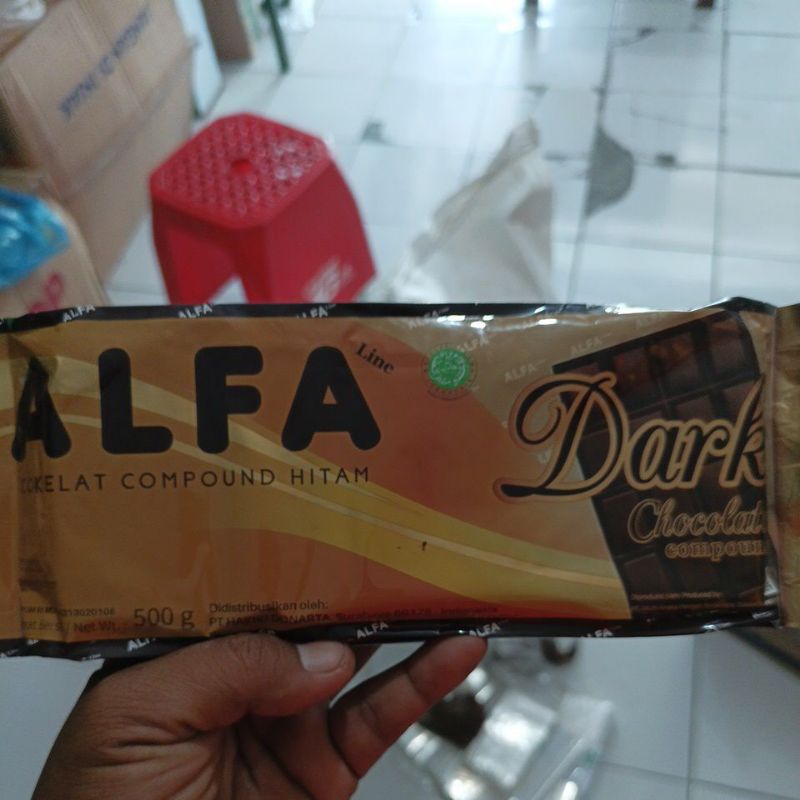 

alfa dark chocolate compound 500gr/coklat alfa 500gr