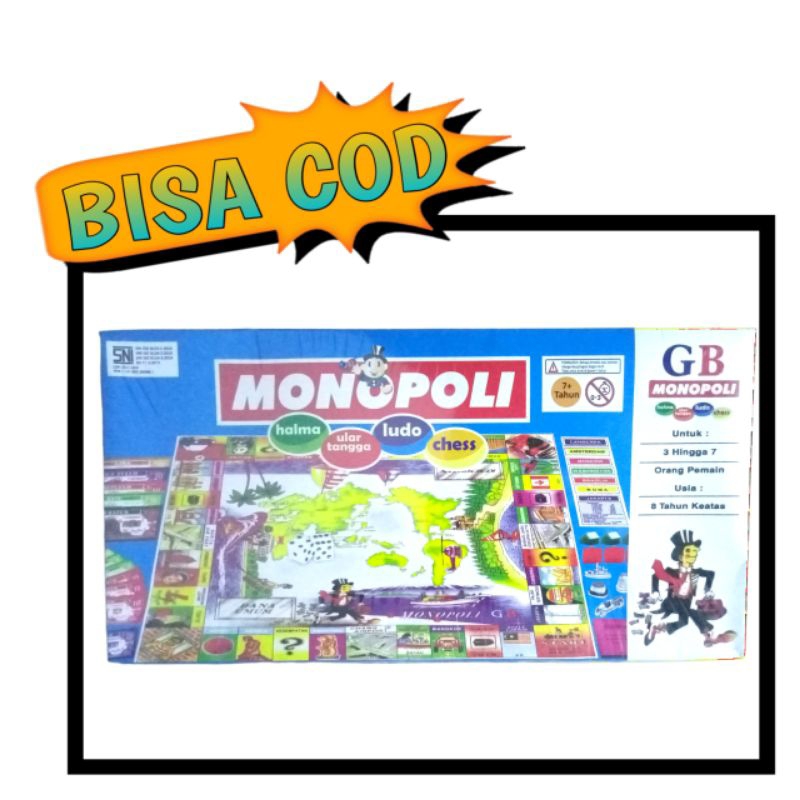 Mainan Monopoli | Monopoli Board Game