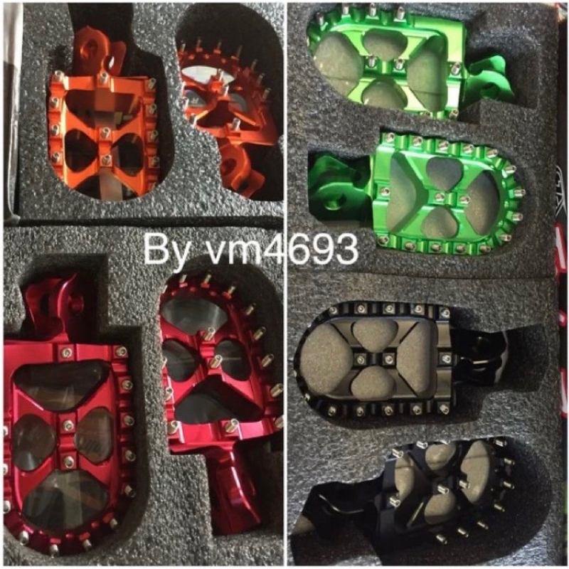 injakan kaki footstep foot step klx 150 / crf 150l / wr155 warna cnc