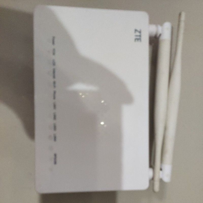 ONT ZTE F609 & F660 PORT BIRU V2 tanpa adaptor