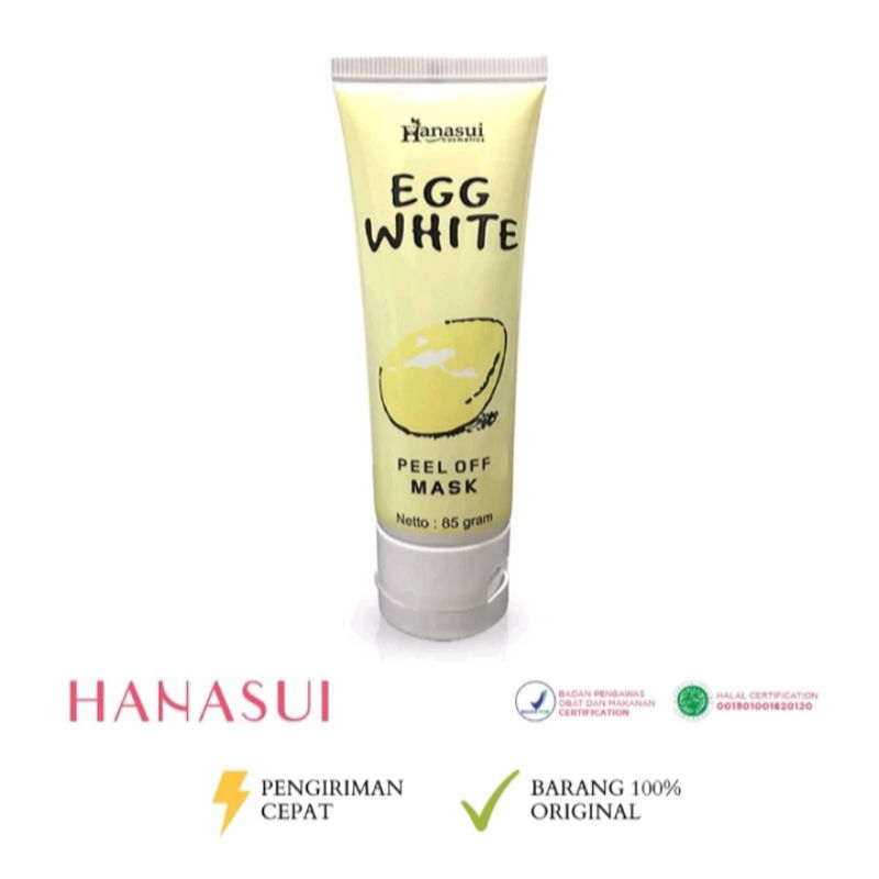 Hanasui Egg White Masker