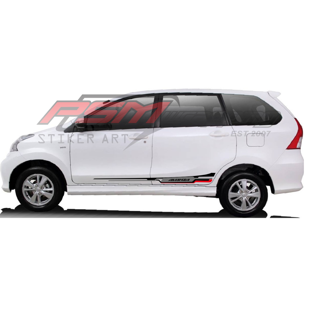 sticker list BODY  avanza xenia STIKER mobil