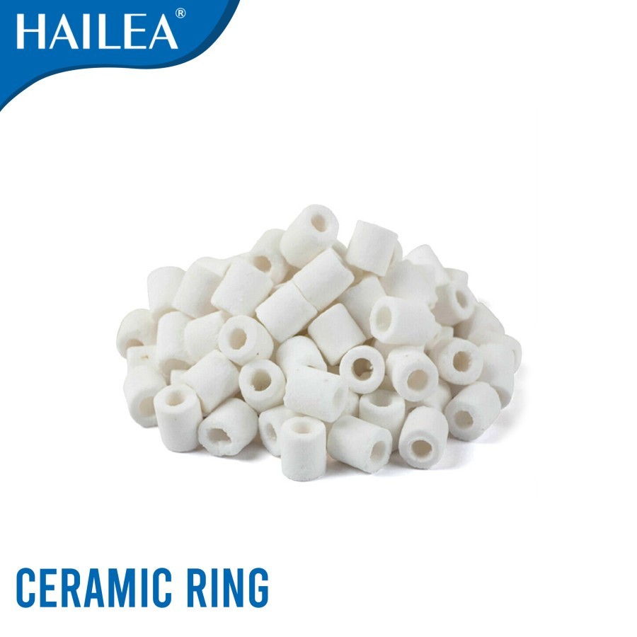 Hailea Ceramic Ring Media Rumah Bakteri Aquarium Laut dan Tawar / CERINGMED