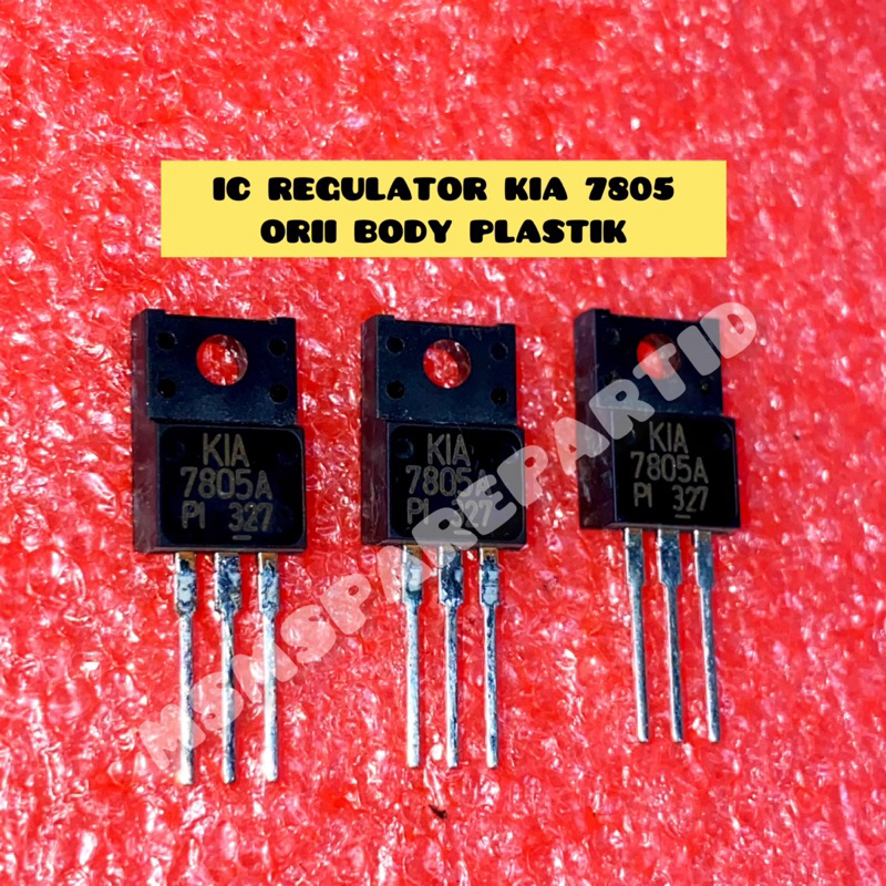 IC REGULATOR KIA 7805 ORII BODY PLASTIK