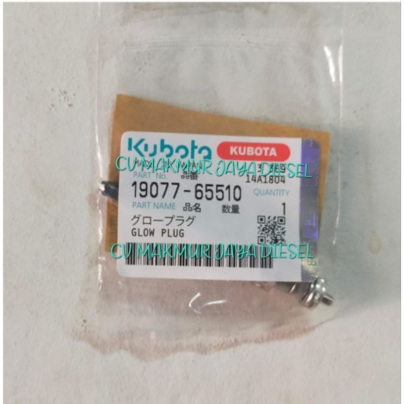 Glow Plug/Busi Pemanas V2203 19077-65510 Kubota