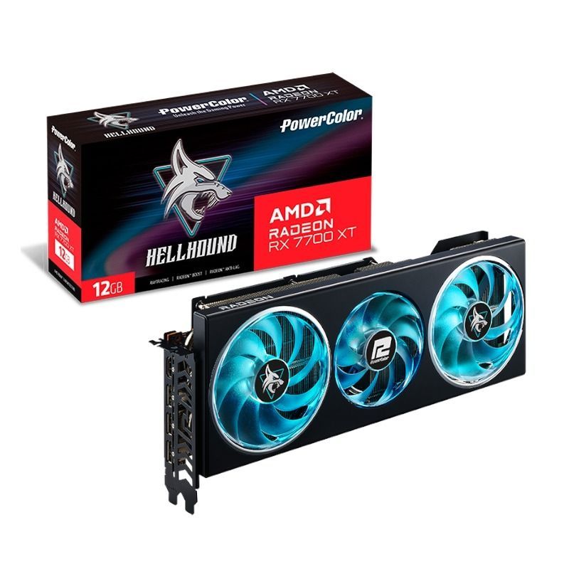 POWERCOLOR RX 7700XT HELLHOUND 12GB GDDR6