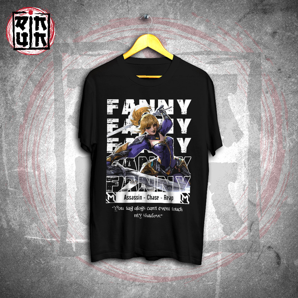 Tshirt Kaos Distro Fanny Mobile Legends Hero