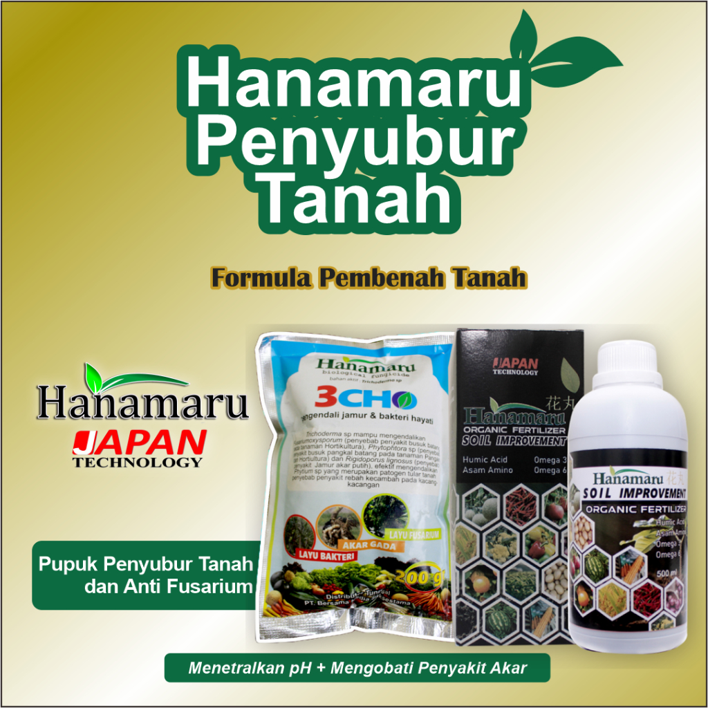 hanamaru penyubur tanah