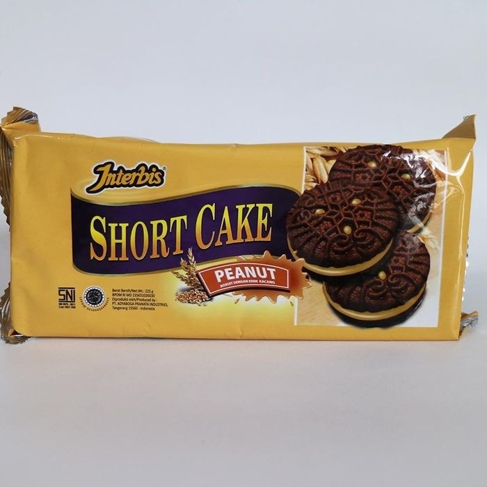 

INTERBIS SHORT CAKE PEANUT 225g