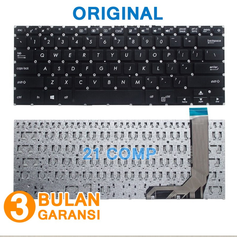 Original Keyboard Asus A407 A407M A407MA A407U A407UA A407UB A407UF