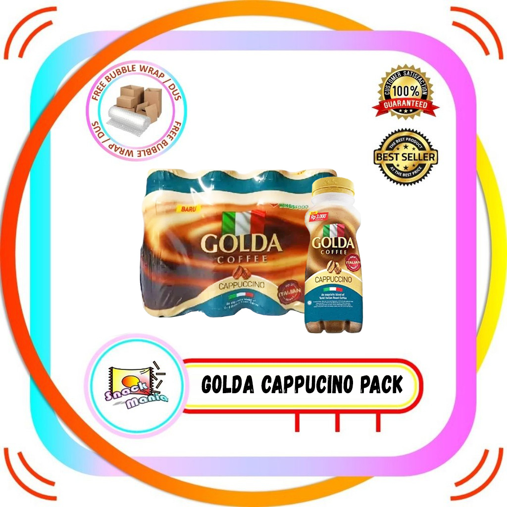 

Golda Kopi Coffee Cappuccino Bottle 200 ml x 12 pcs DUS