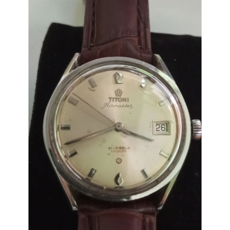 TITONI Airmaster 21 Jewels Manual