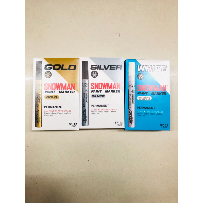 

Paint Marker Snowman Medium