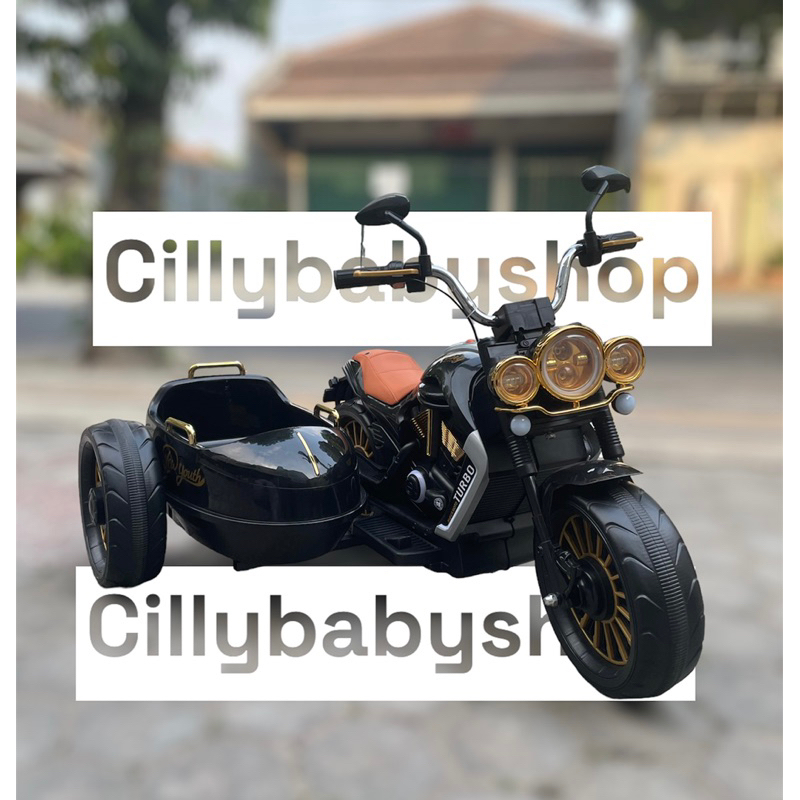 MAINAN ANAK MOTOR AKI YUKITA 1588 - HARLEY