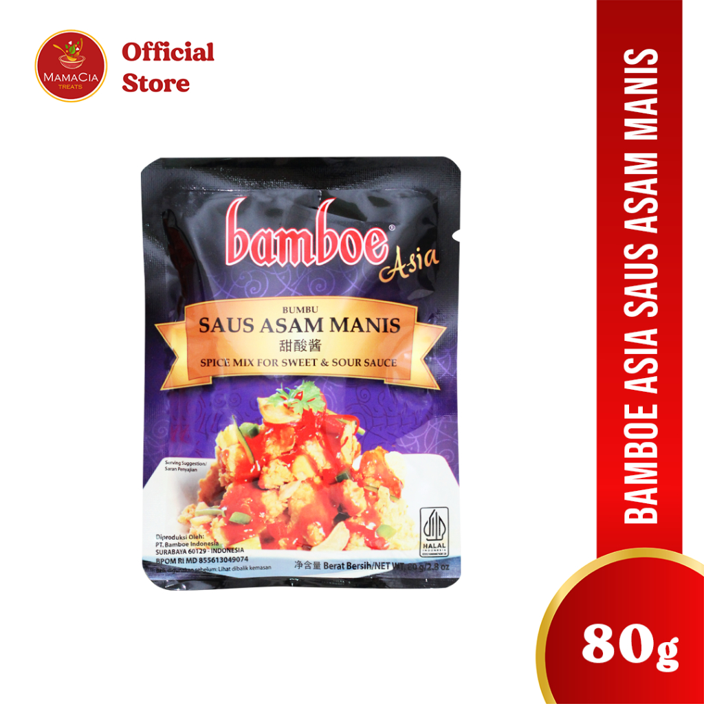 

Bamboe Bumbu Asia Instan Saus Asam Manis 80gr