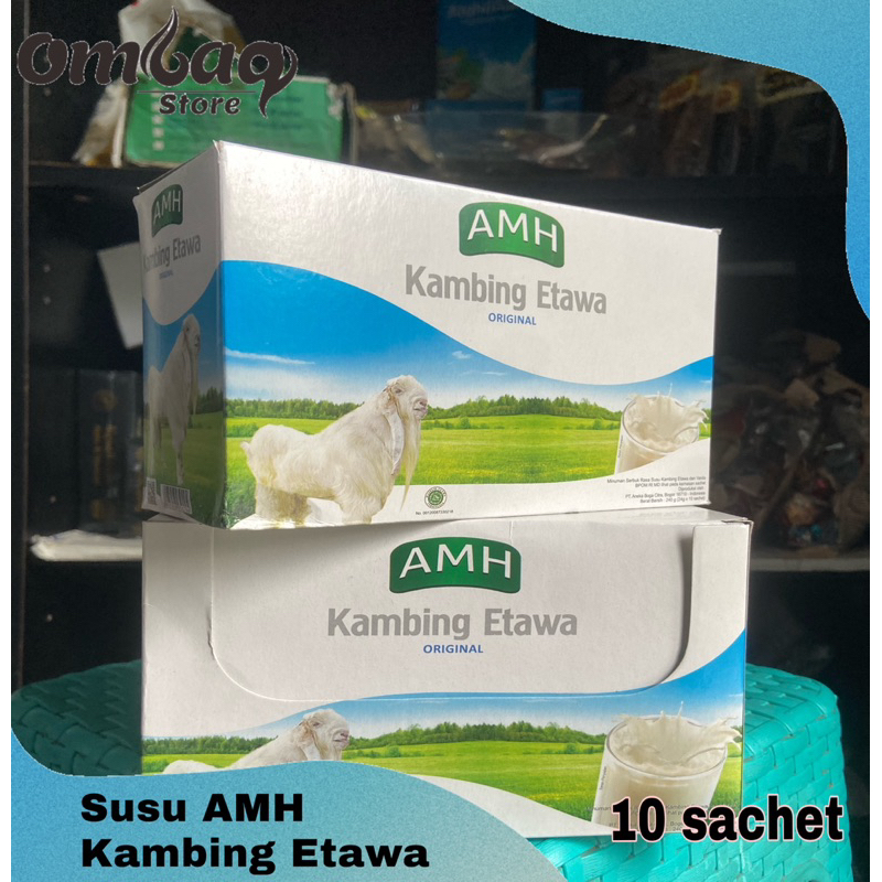 

Susu Kambing Etawa AMH Original / Jahe Box 10 Sachet